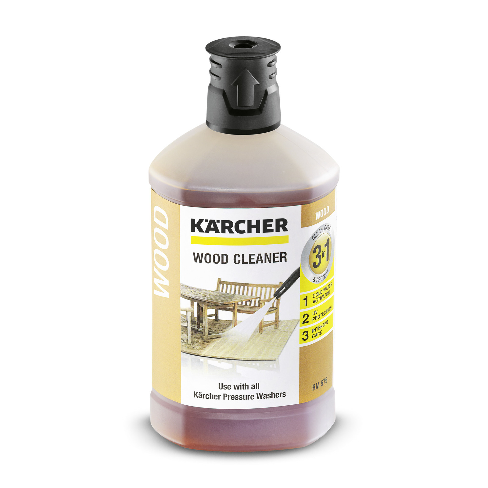 KARCHER 3-IN-1 WOOD CLEANER DETERGENT