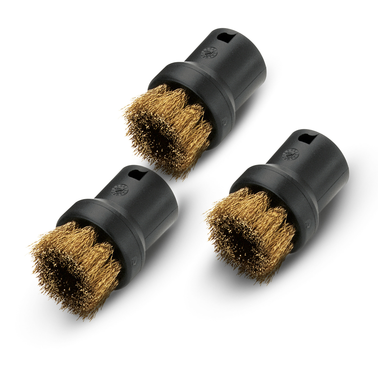 KARCHER ROUND BRUSH SET WITH BRASS BRISTLES