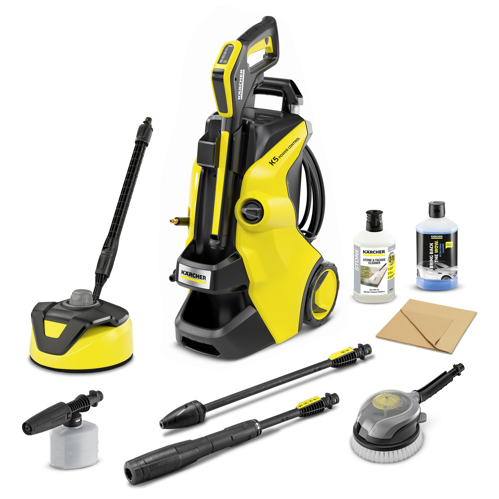 Karcher K 5 Power Control Car & Home Pressure Washer +1yr Extra Warranty