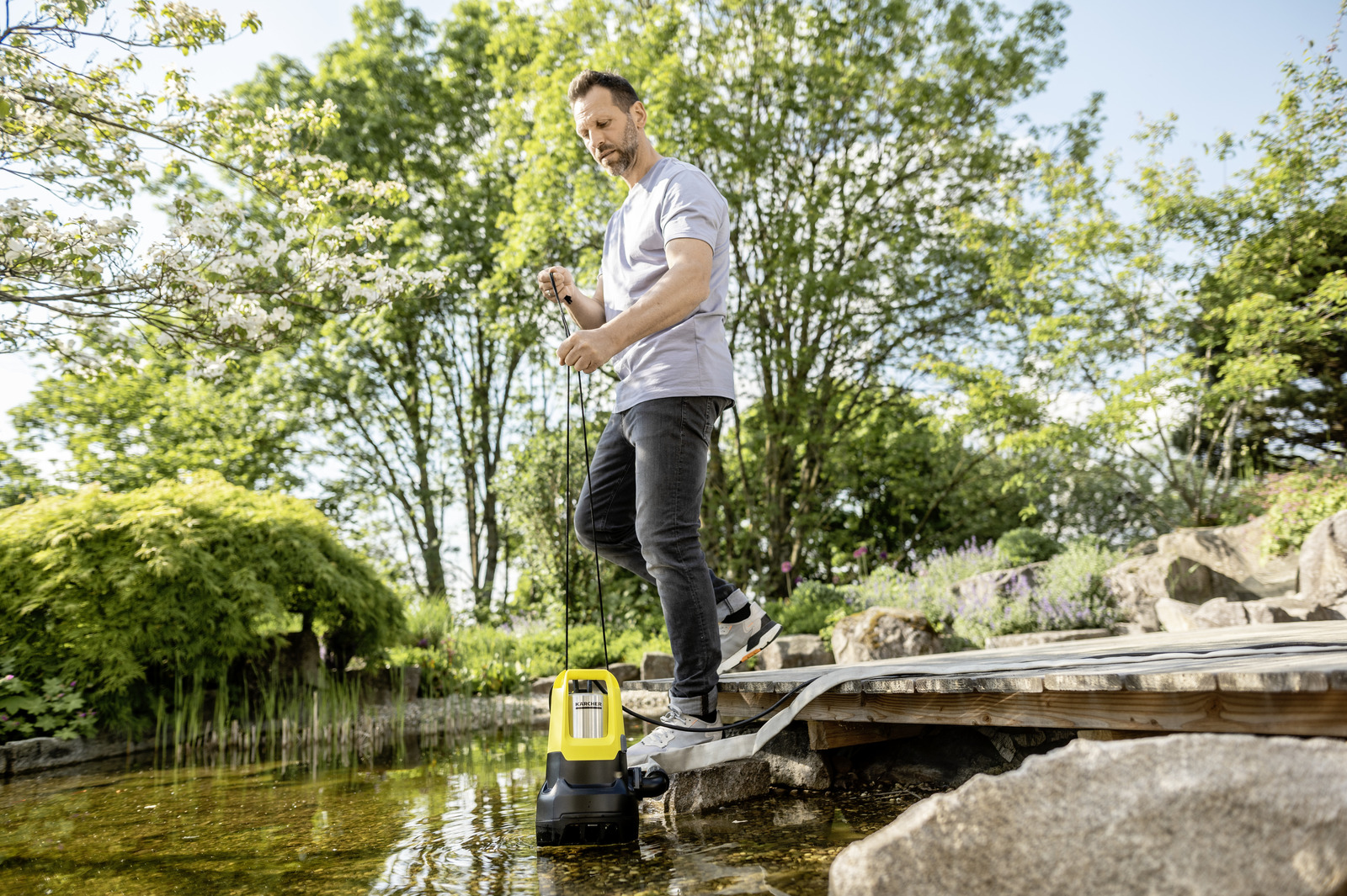 Karcher SUBMERSIBLE DIRTY WATER PUMP SP 22.000 DIRT LEVEL SENSOR ...