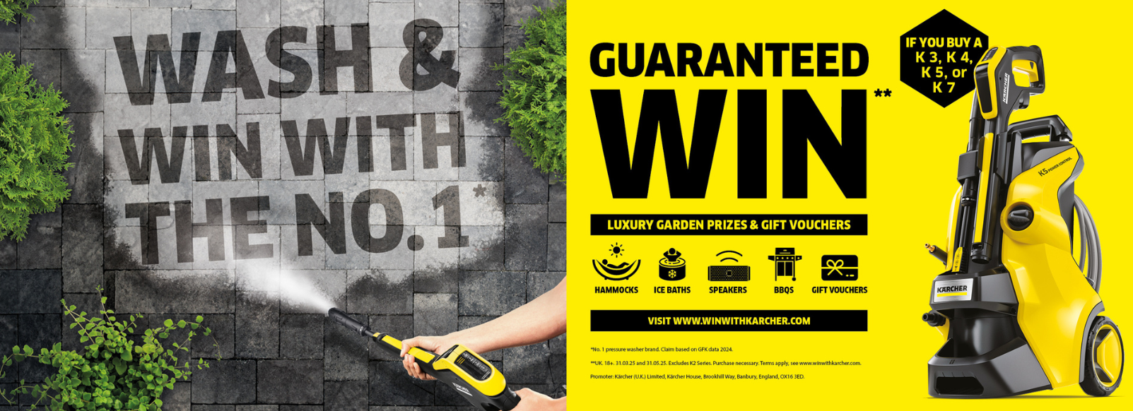 Wash & Win with Karcher