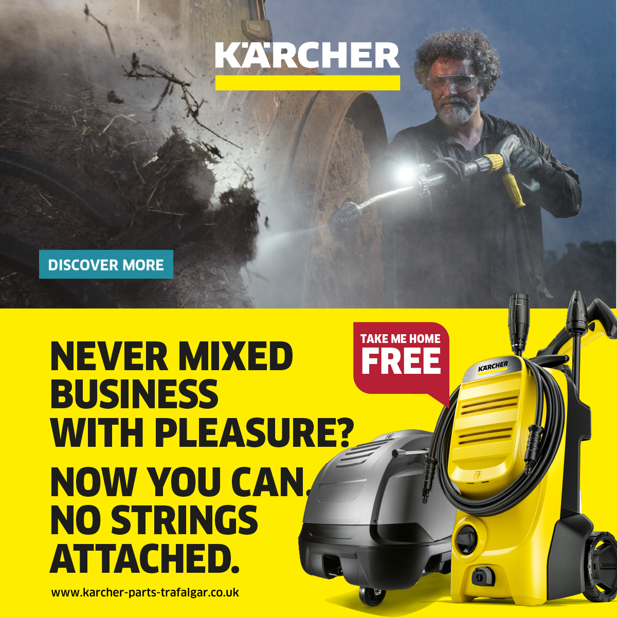 Claim a FREE H&G Pressure Washer