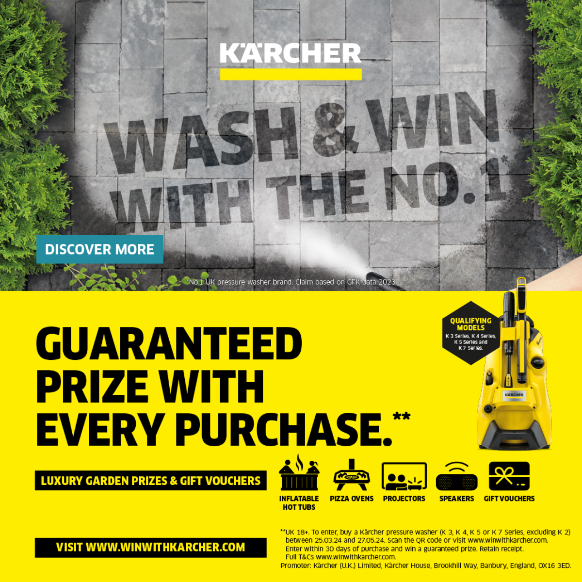 Wash & Win with Karcher