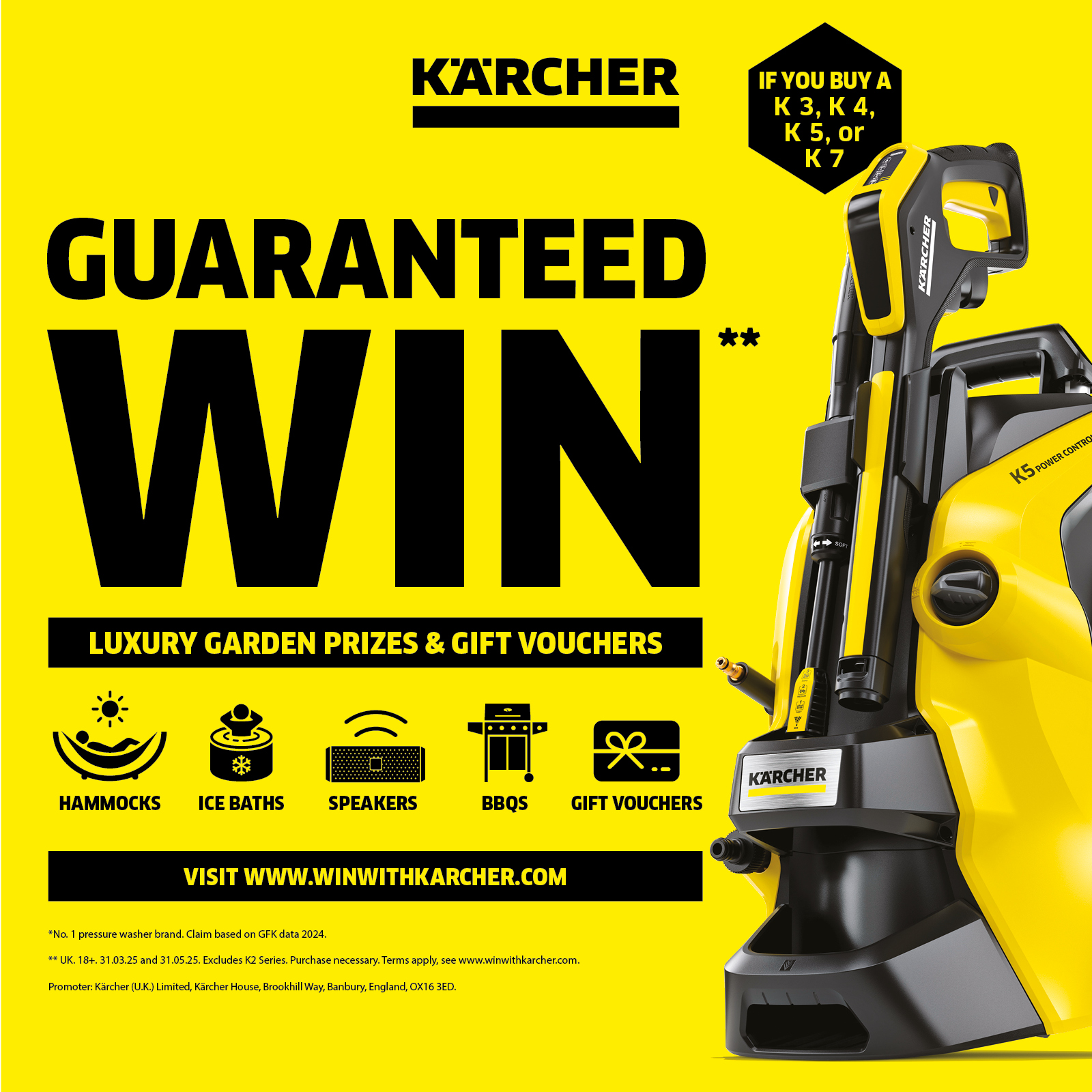 Wash & Win with Karcher