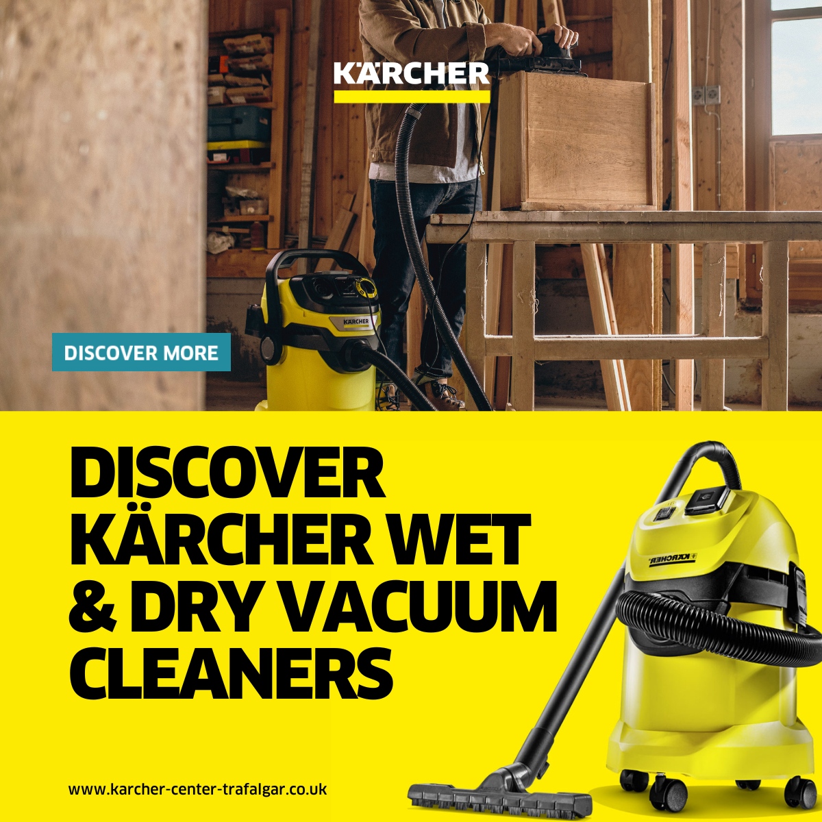 Discover Wet & Dry Vacuum Cleaners