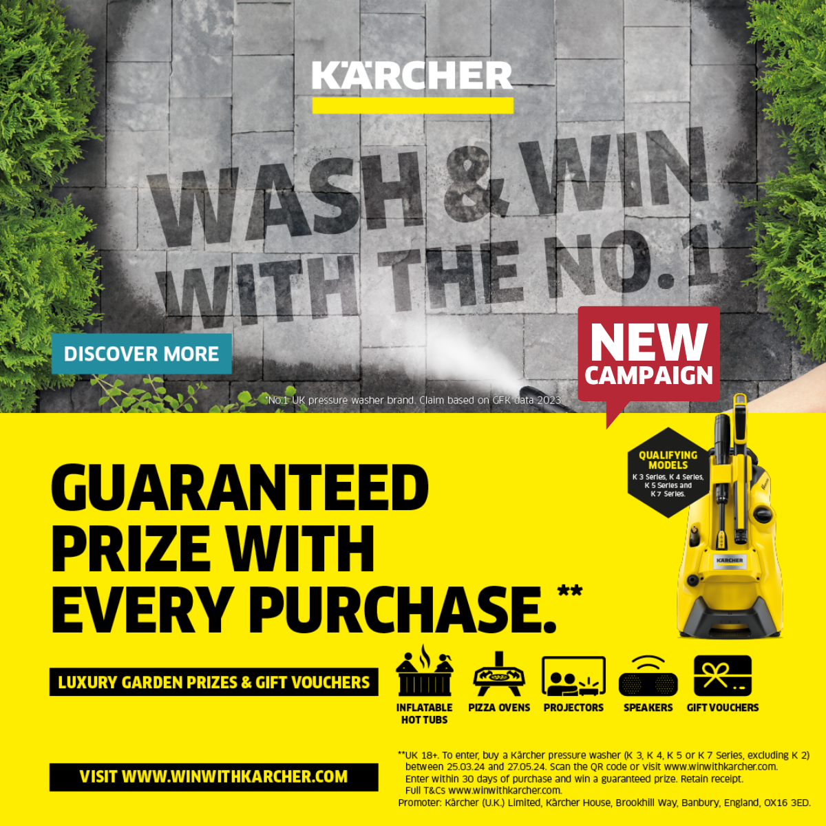 Wash & Win with Karcher